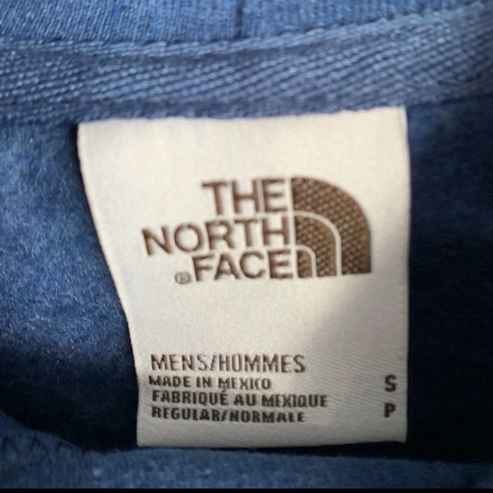 The North Face Men's small Blue Hoodie - Picture 3 of 5